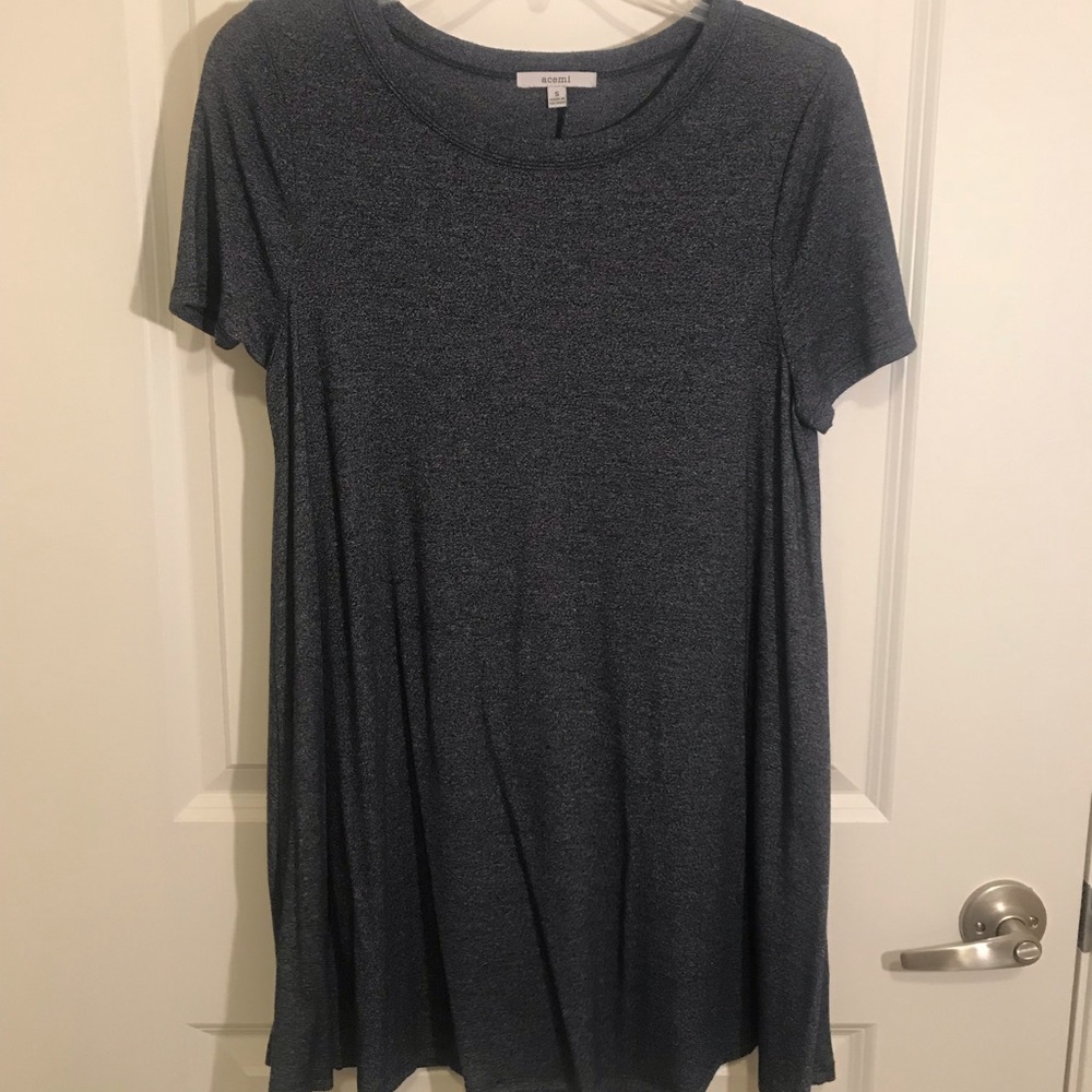 Navy Blue T-Shirt Tunic